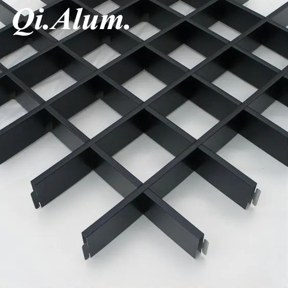 Plafonds architecturaux en aluminium isolation thermique - Tuiles de plafond en aluminium - Foshan Qi Aluminum Decorative Materials Co., Ltd