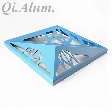 Panneaux de mur Mashrabiya 3D, panneaux de façade en aluminium sculptés 3D