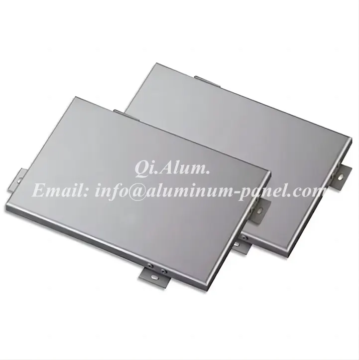 Panneaux de façade en aluminium décoratifs, revêtement en profilé aluminium — Foshan Qi Aluminum Decorative Materials Co., Ltd