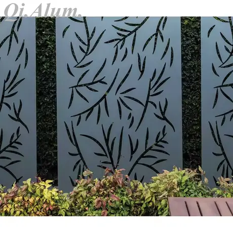 Écran métallique décoratif alu perforé pour décoration de panneaux muraux