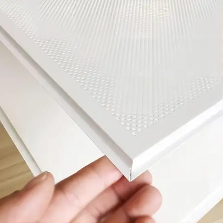 Plafond métallique en aluminium, plafond métallique hospitalier en aluminium