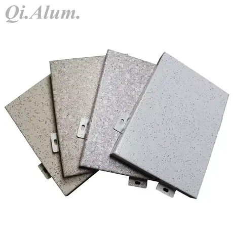 Systèmes de revêtement en aluminium, panneaux muraux extérieurs, façade métallique solide