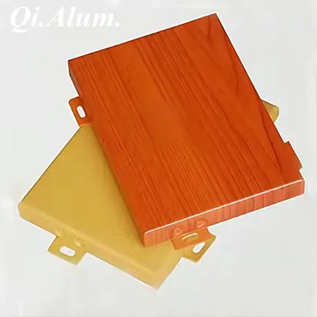 Panneaux décoratifs extérieurs pour façade, mur-rideau en aluminium personnalisé pour bâtiment de bureau