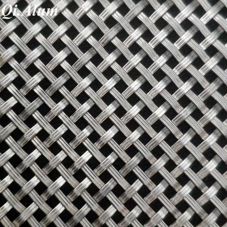 Grille tressée en aluminium : un excellent choix pour vos projets — Foshan Qi Aluminum Decorative Materials Co., Ltd
