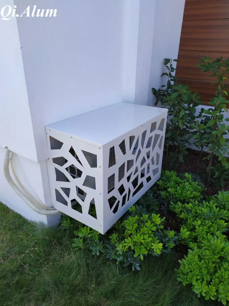 Protection contre la corrosion pour habillages de climatiseur en aluminium — Foshan Qi Aluminum Decorative Materials Co. Ltd