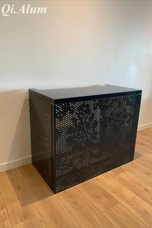 Couvertures d'air conditionné en aluminium léger personnalisables pour améliorer l'esthétique