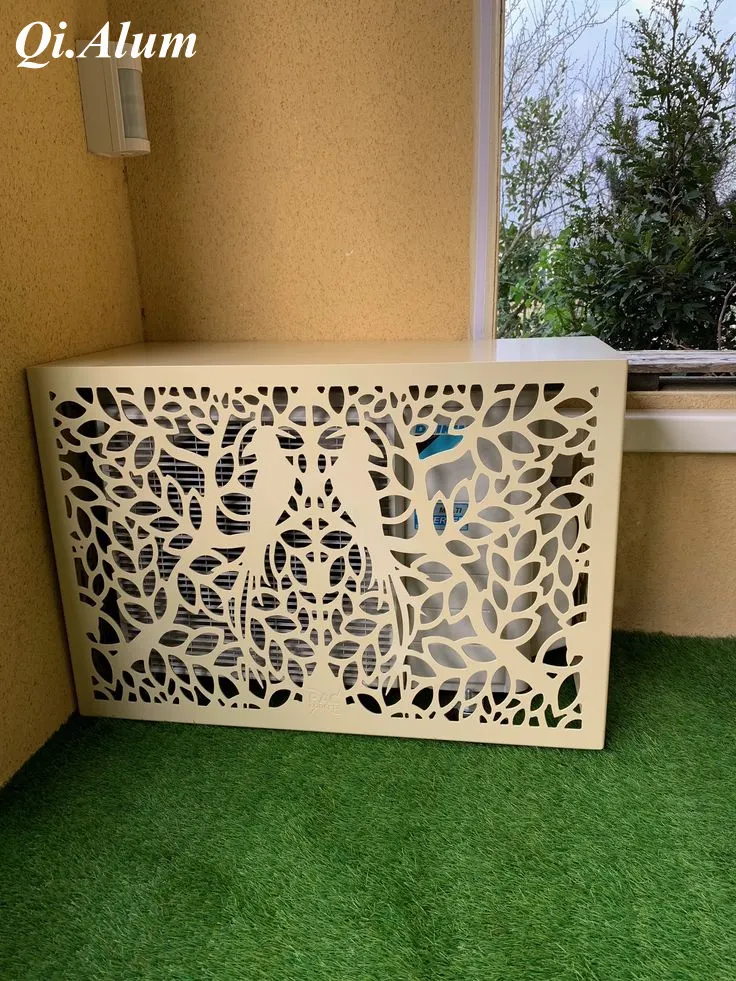 Couvercles AC en aluminium, installation facile, nombreux avantages — Foshan Qi Aluminum Decorative Materials Co., Ltd