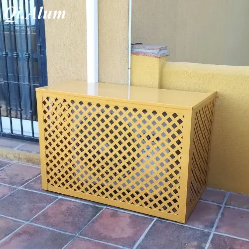 Solutions architecturales durables pour climatiseurs en aluminium perforé — Foshan Qi Aluminum Decorative Materials Co. Ltd