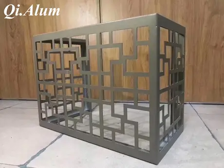 Coffrages en aluminium modernes pour climatisation protègent et embellissent