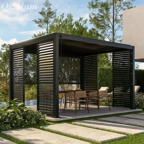 Transformez votre patio avec une pergola moderne en toiture en aluminium