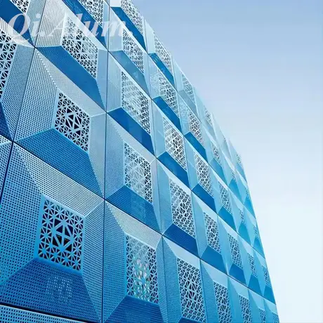 Panneaux décoratifs intérieurs en aluminium perforé AA3003