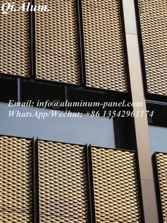 Mésh métallique aluminium, tissu de mésh métallique aluminium
