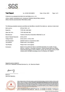 Certificat Qi Aluminum
