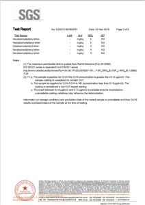 Certificat Qi Aluminum